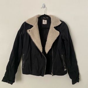 VANS Black Demin Motto Jacket